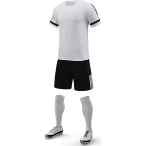 Uniformes de Fútbol al Por Mayor, Suministro Directo de Fábrica, Personalizados en Algodón/Bambú/Spandex, Ropa de Fútbol para Adultos y Niños - Product Image 6