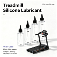Lubrifiant pour tapis roulant, huile lubrifiante en silicone pour tapis roulant, 100 ml, 200 ml, 300 ml, 500 ml