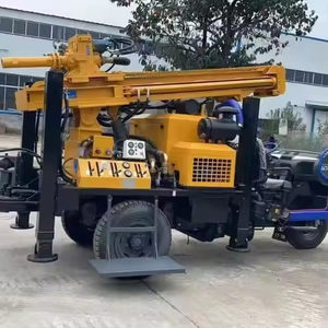 고품질 230m 깊이 유압 삼륜차 심해 우물 시추 장비 <span class=keywords><strong>DTH</strong></span> 시추 판매 - Product Image 2