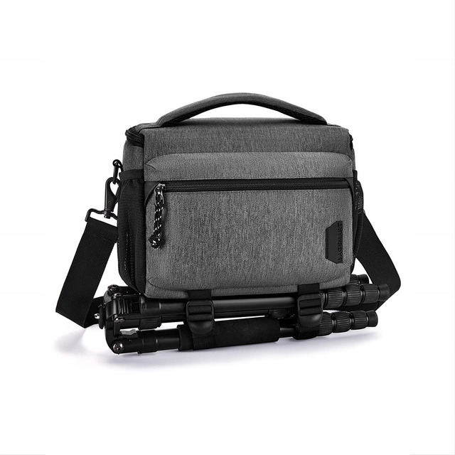 Portable Water Resistant DSLR Camera Bag with Zipper Closure Custom Made Shoulder Bag for Photography