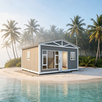 Conteneur pliable à montage rapide, cabine modulaire préfabriquée au design moderne, avec fonction respirante, pour hôtel, gîte, jardin, bureau