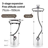 2000W Portable Ménage Vêtement Vapeur Électrique Vertical Tissu Vapeur avec Réglable Debout Conseil Vêtements Vapeur