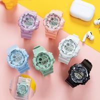 Jam Tangan Digital Anak untuk Anak Laki-laki Perempuan Tahan Air LED Hadiah Natal Ulang Tahun Set Jam Tangan Anak