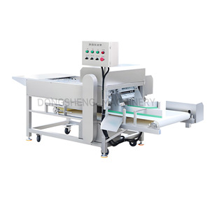 Full Automatic Salmon Catfish Tilapia Fish Smoke Sashimi Slice Cut Frozen Ribbon Fish Haumela Slicer Fillet Machine - Product Image 5