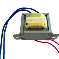 Transformateur abaisseur EI5730 0-110V-220V 0-15V 2A avec fils de connexion EI