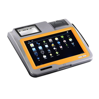 Terminal pos de escritorio Android 11 con impresora térmica Punto de Venta lector de código QR terminal de Lotería pos WiFi, Bluetooth, RJ45