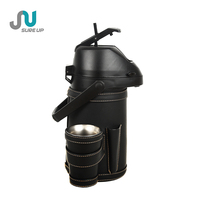 Ensemble de Yerba Maté 1,3 L en Acier Inoxydable avec Housse en Cuir, Tasse à Maté et Paille, Bouteille Isotherme à Double Paroi pour Voyages en Extérieur