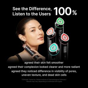 Set Massaggiatore Facciale in Giada Naturale Medicube, <span class=keywords><strong>Rullo</strong></span> in Quarzo Rosa e Gua Sha con Scatola, Cura della Pelle Coreana - Product Image 3