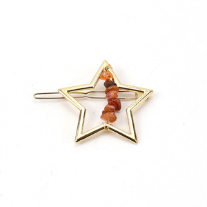 Barrettes, peignes et épingles <span class=keywords><strong>à</strong></span> <span class=keywords><strong>cheveux</strong></span> Tiktok Live en argent sterling Xingx avec gravier de cristal naturel enroulé <span class=keywords><strong>à</strong></span> la main, pour mariée et bébé - Product Image 4