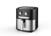 Nouvelle friteuse à air numérique industrielle de 8 L, construction en plastique carré, électrique, cuisson sans huile, rapide, économie d'énergie, facile à nettoyer, pour la maison