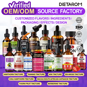 Integratore per il Supporto Immunitario con Gocce Orali di Muschio Marino, Moringa, Curcuma, Olio di Semi Neri, Origano e Ashwagandha - Produzione OEM ODM - Product Image 1