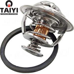 Mới 82 ° Bộ điều nhiệt C Thermostat 1C011-73010 cho động cơ Kubota V3300 V3600 V3800, các model máy M8200 M8540HD M8560 M9000 M9540DT M5040 KX080-4 - Product Image 1