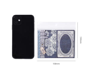 20 libri in materiale pz/pacco serie museo in pizzo Vintage pizzo manuale materiale fatto da te sottolineatura decorativa - Product Image 6