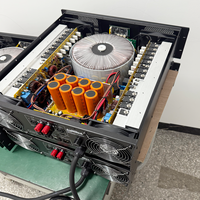 Amplificateur de puissance professionnel 3U TD Classe 2 * 2500W pour sortie de subwoofer, idéal pour les soirées DJ sur scène.