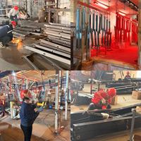 Plateforme élévatrice hydraulique industrielle 1T 2T pour marchandises, plateforme élévatrice verticale de Chine, plateforme élévatrice d'entrepôt pour le transport de marchandises