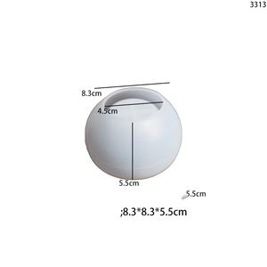 Gesso Fai da te Mela Candele Scatola di Contenitore di Stampo in resina <span class=keywords><strong>Angelo</strong></span> <span class=keywords><strong>con</strong></span> copertura a grandezza naturale di frutta Specchio Gocciolamento Colla in Silicone Stampo - Product Image 4