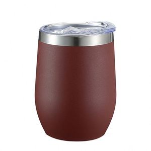 Gobelet isotherme en acier inoxydable 304 avec revêtement en poudre mate, vente en gros d'usine, pour vin, café, cocktail, cadeau - Product Image 2
