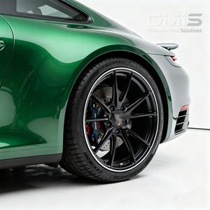 Satin métallisé brillant Agate vert Ultra haute brillance changement <span class=keywords><strong>de</strong></span> couleur Film voiture Wrap vinyle Film restauration voiture peinture Texture - Product Image 3