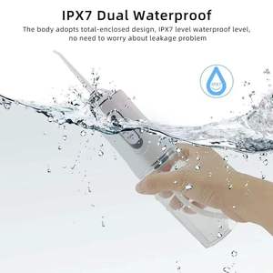 Irrigador Bucal Portátil Recargable por USB con Certificación IPX7, para Limpieza Dental en Casa y al Aire Libre - Product Image 3