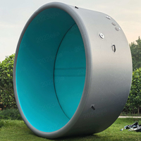 Piscine gonflable géante sur mesure 2026 en PVC pliable pour divertissement aquatique extérieur dans la cour