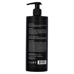 Gel de Ducha Hidratante 3 en 1 <span class=keywords><strong>para</strong></span> <span class=keywords><strong>Hombre</strong></span>, 500 ml, <span class=keywords><strong>para</strong></span> Cuerpo, Rostro y Cabello, Sin Parabenos, <span class=keywords><strong>para</strong></span> Piel Seca - Product Image 2