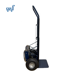 Chariot à main pliable robuste en acier de haute qualité OEM/OBM pour le <span class=keywords><strong>transport</strong></span> et le stockage en entrepôt - Product Image 4