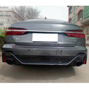 Kit carrosserie <span class=keywords><strong>prix</strong></span> usine avec pare-chocs avant pour <span class=keywords><strong>Audi</strong></span> A6 mise à niveau vers <span class=keywords><strong>RS6</strong></span> pare-chocs de voiture pare-chocs avant grille arrière - Product Image 3