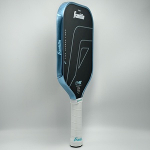 Vente en gros de C45 certifiés pour les tournois USAP-A °   Raquette de pickleball DYNASTY 16 mm avec noyau en mousse, forme allongée, bleue - Product Image 2