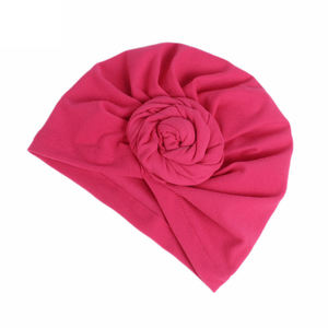 Nouveau turban africain BOHO, 13 couleurs, rose vif, chapeau à nœuds, chapeau indien pour femmes, accessoires de cheveux doux et confortables - Product Image 6