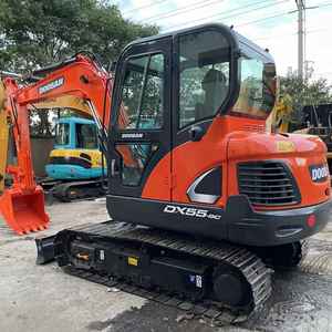 Excavadora Coreana Doosan, Excavadora de Cadenas Dx55-9C Mini de 5t 6t en Venta, Excavadoras Dx55 a Buen Precio - Product Image 3