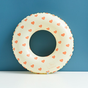 Tanyozhe Inflatable Swimming <b>Ring</b> Heart Pattern Child Float For Swimming And Water Sports - Product Image 1
