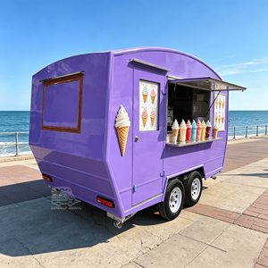 Camión de Comida, Camión de Helados, Camión de Té de Burbujas, Carrito de Café, Camión Móvil de Helados, Remolques de Comida para Negocios, Carrito de Comida - Product Image 4