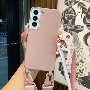 เคสซิลิโคน S25 Ultra พร้อมสายคล้องคอ, เคสโทรศัพท์มือถือแบบสายคล้องไหล่สำหรับผู้หญิงและเด็กผู้หญิง สำหรับ Samsung S25 Ultra - Product Image 4