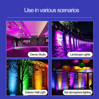 Éclairage extérieur professionnel pour façade de bâtiment, étanche IP65, DMX 512, barre de pixels LED, projecteur mural linéaire LED