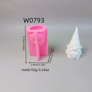 Handmade <b>Resin</b> Casting <b>Molds</b> for DIY Decorative Ornaments DIY Candle Decor Desktop Tools Gnome <b>mold</b> W0793 - Product Image 2