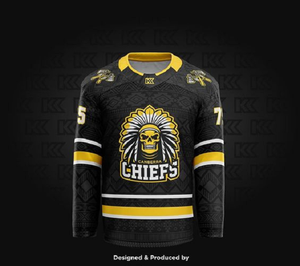 Maillot de hockey personnalisé pour homme, service OEM, séchage rapide, 100 % polyester, logo imprimé avant/arrière, respirant, vêtements de sport, livraison en 7 jours - Product Image 2