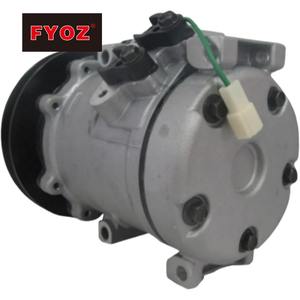 Compresor de Aire Acondicionado 4472204052 2473000510 para <span class=keywords><strong>Denso</strong></span> <span class=keywords><strong>10S15C</strong></span> 10S17A R134A para Komatsu WA380-5 WA430-5 WA430-5-SN - Product Image 4