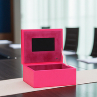 Lecture automatique d'une boîte cadeau vidéo personnalisée avec lecteur d'écran LCD 2.4/3.5/4.3/5 /7/10 pouces