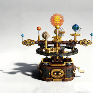 Modèle de système solaire T2001 STEM à 9 planètes, blocs de construction DIY, jouet éducatif, apprentissage des sciences spatiales, exploration de l'<span class=keywords><strong>univers</strong></span>, Terre, Mars - Product Image 1