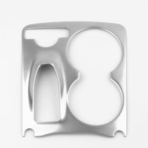 Panel Portavasos Metálico para Consola Central de Mercedes-Benz GLK300 260 350 200, Decoración Interior SNBLO - Product Image 3