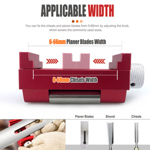 <span class=keywords><strong>Guide</strong></span> d'affûtage réglable pour ciseaux et rabot, en alliage d'aluminium, pour le travail du <span class=keywords><strong>bois</strong></span>, 0-60 mm - Product Image 3