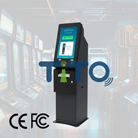Mesin Pemindai Kode QR Arcade Hiburan, Kios Penukaran Tiket Tanpa Tunai, Garansi 1 Tahun untuk Permainan Video, Kabinet Permainan Ketangkasan, Hadiah, Bahasa Inggris