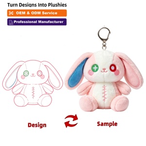Muñeco de Peluche Personalizado Mapache, Proveedor Verificado, Llaveros de Peluche para la Temporada Festiva - Product Image 2