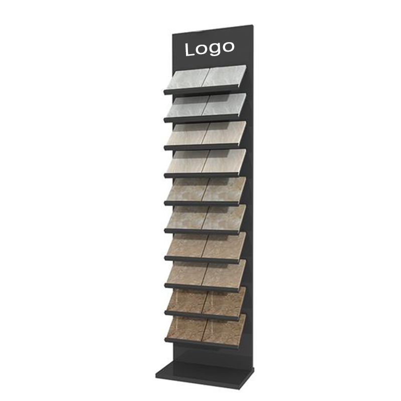 Apache Factory Customized Modern Metal Store Display Stand with Custom Color & Logo Easy Assembly for Store Use — view 3