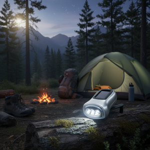 Solar Powered Dynamo Flashlight - Product Image 3