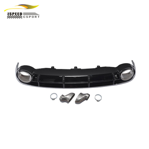 Terminali di Scarico RS6 Diffusore Paraurti Posteriore per <span class=keywords><strong>Audi</strong></span> A6 <span class=keywords><strong>S6</strong></span> dal 2012 in poi - Product Image 1