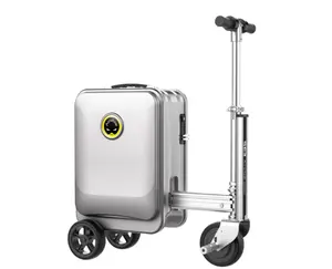 Unisex Spinner Smart Following Luggage Suitcase Business Bags Carry-on Case Electrical Suitcase Scooter