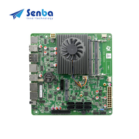 Carte mère NAS avec processeur Celeron N5095A, prise en charge du GPIO, minuterie de surveillance, ATX 20 broches et 8 broches, carte mère avec processeur