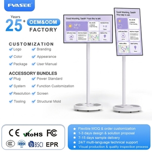 <span class=keywords><strong>Smart</strong></span> <span class=keywords><strong>TV</strong></span> con pantalla táctil LED HD de <span class=keywords><strong>24</strong></span> <span class=keywords><strong>pulgadas</strong></span> con monitor LCD WiFi, batería incorporada, soporte ajustable, máquina de transmisión en vivo, Standbyme - Product Image 1