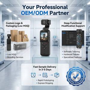 Cámara con Gimbal de Seguimiento Automático Inteligente, 64 Millones de Píxeles, Antivibración, Estabilizador Portátil para Vlogs, para Creadores de Contenido - Product Image 4